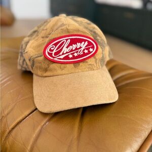 Cherry LA Camo Five Star Cap Unworn